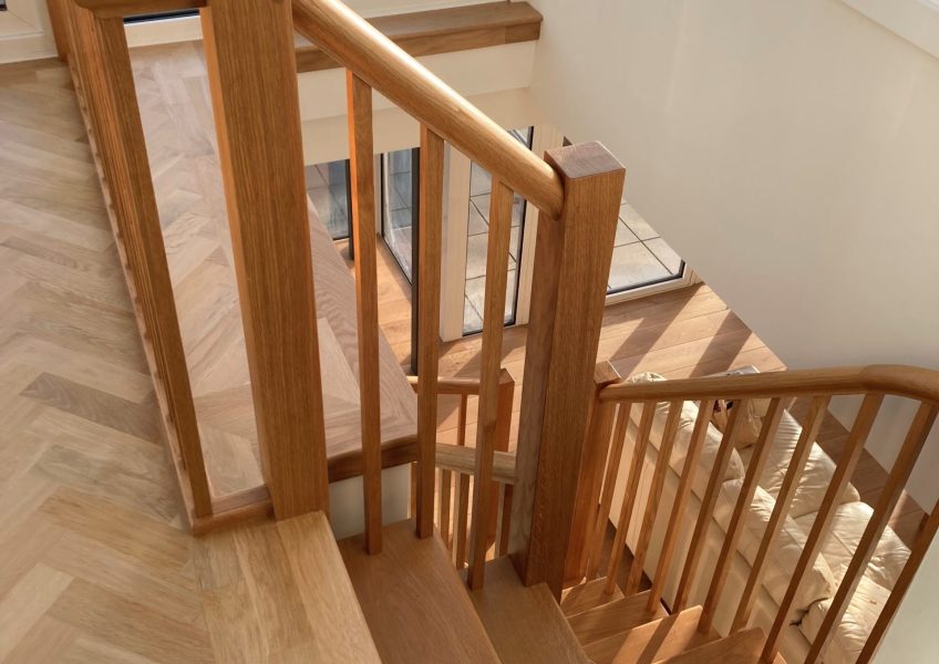 Bespoke Oak Staircase Devon