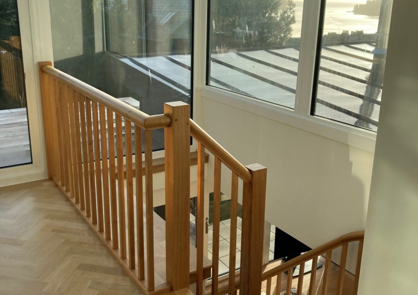 Bespoke Oak Staircase Devon